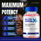 Elite Grow XL Gummies - Gomitas Multivitamínicas para Hombres (2 Paquetes)