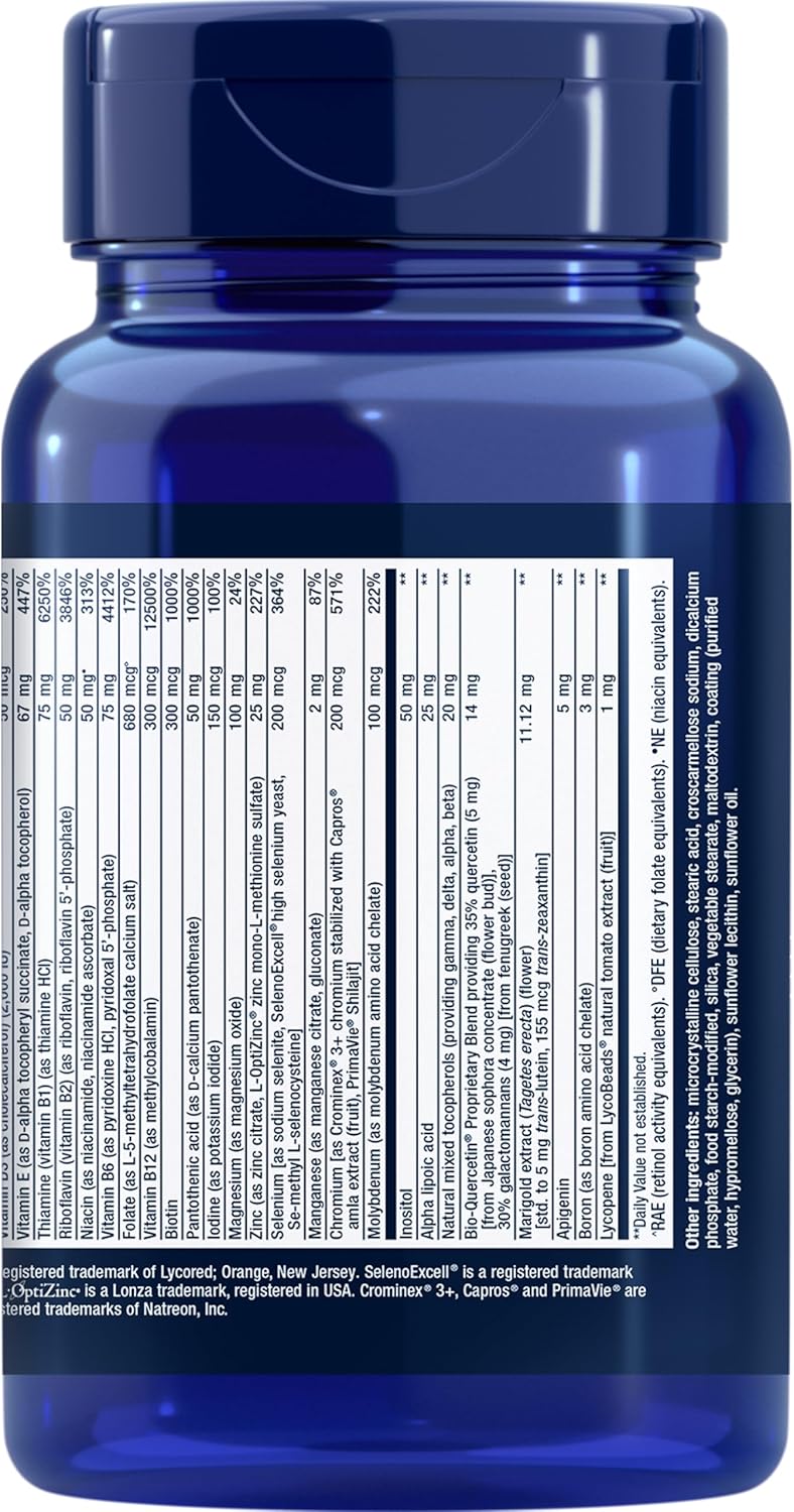 Life Extension Two-Per-Day Multivitamin - 120 Comprimidos