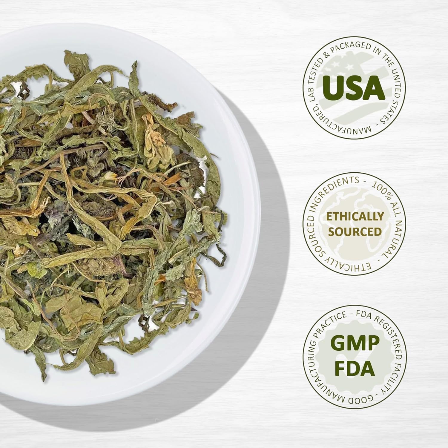 Evergreen Herbs Dandelion Leaf 4oz – Resealable Bag
