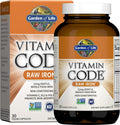 Garden of Life Vitamin Code Raw Iron - 30 Cápsulas Veganas