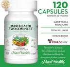 Maxi Health Multivitamínico Completo – 120 Cápsulas