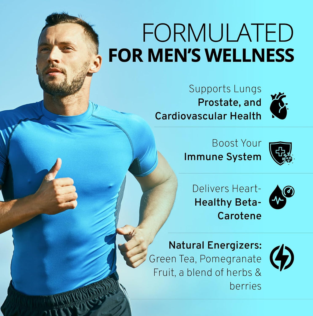 Stellar Labs Multivitamínico Diario Vegano para Hombres Low FODMAP, Sin Hierro