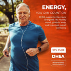Mt. Angel Vitamins DHEA Puro 25 mg - 60 Cápsulas