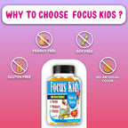 Focus Kids Gummies - Gomitas de Concentración con DHA y Omega 3-6-9