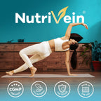 Nutrivein Musgo Marino Orgánico 1600mg con Bladderwrack y Bardana - 120 Cápsulas Veganas