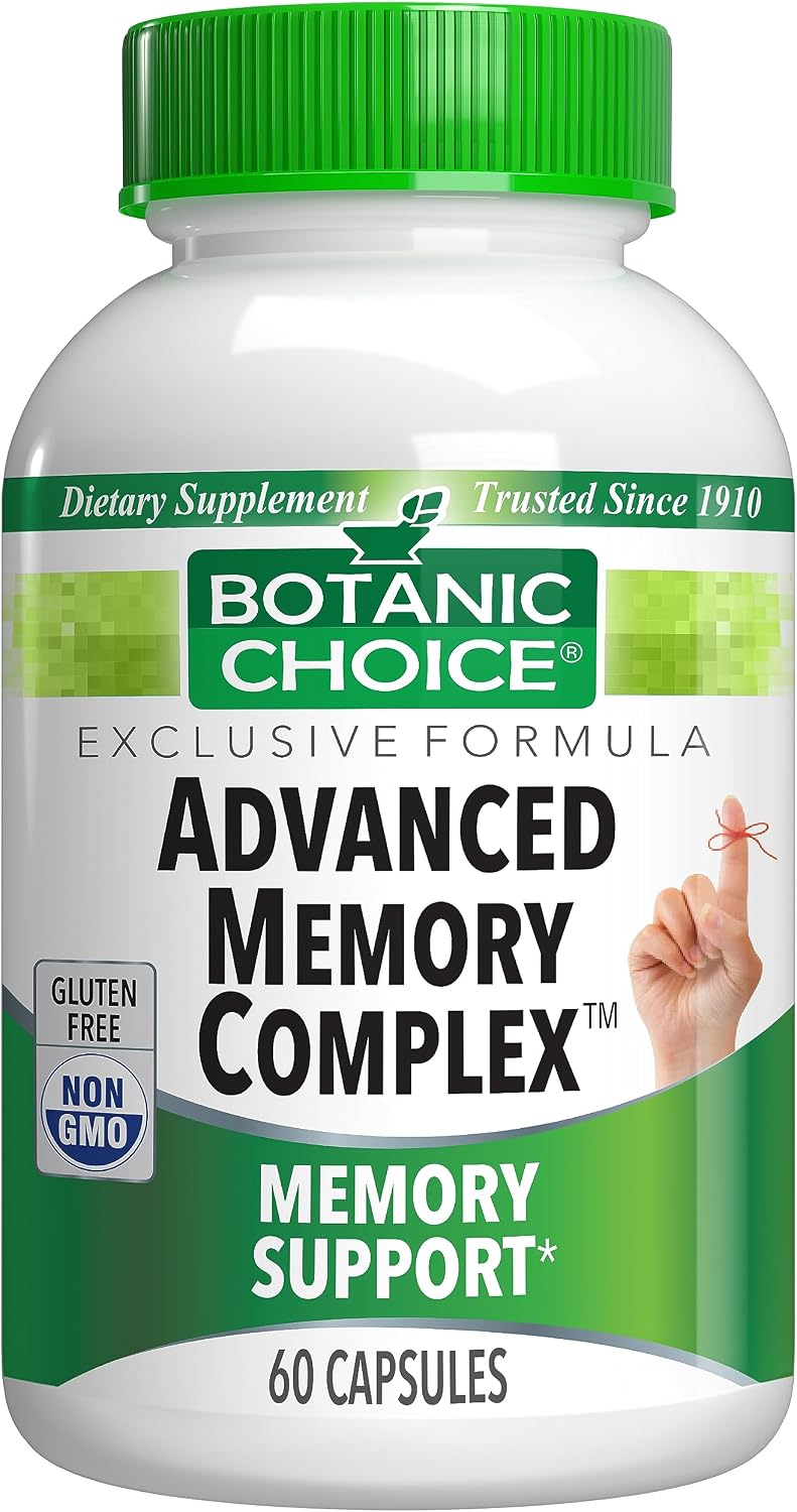 Botanic Choice Advanced Memory Complex, 60 cápsulas