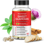 NUVIBOOST Super Dihydroberberine (GlucoVantage®) 200mg con Canela de Ceilán, Ácido Alfa Lipoico, Selenio, Gymnema Sylvestre, Benfotiamina - 60 Cápsulas