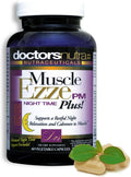 Muscle Ezze PM Plus Cápsulas Nocturnas - Magnesio, Calcio y Hierbas