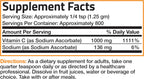 Bronson Vitamina C No Ácida en Polvo – Ascorbato Sódico No OGM – 1 kg (2.2 lbs)