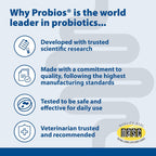 Probios Comprimidos Masticables para Perros - Probiótico Diario - 45 unidades