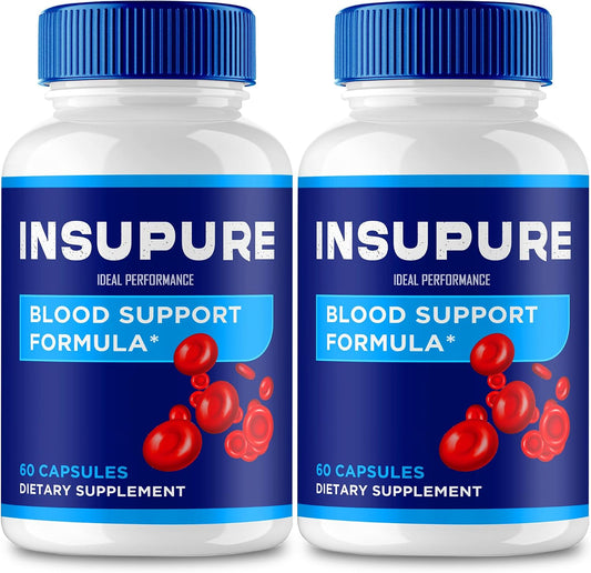 Insupure Cápsulas - Suplemento de Bienestar y Salud - 2 Pack
