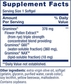 Life Extension Triple Strength ProstaPollen - Salud Prostática, 30 Cápsulas Blandas