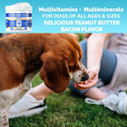 MEDii Pet Multivitamínico para Perros con Espirulina y 74 Minerales Orgánicos - 125 comprimidos