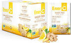 Ener-C Sugar Free Multivitamin Drink Mix - Limón y Jengibre, 30 sobres
