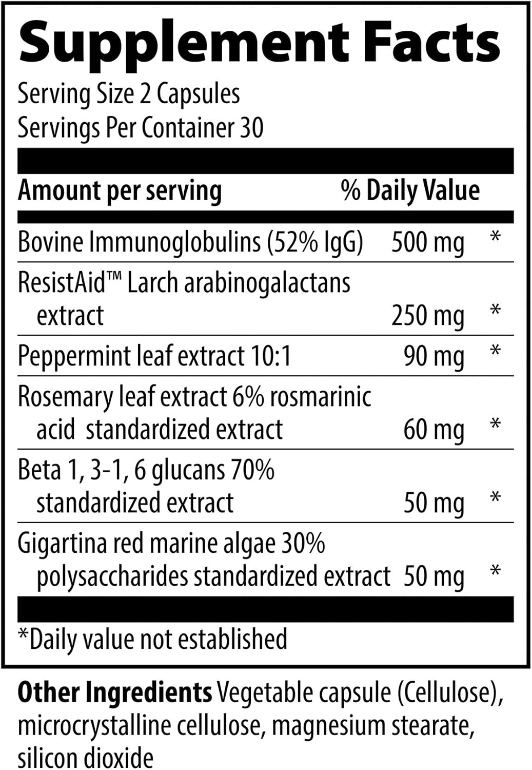 Immune Defense by Vibrant Health - 60 Capsules