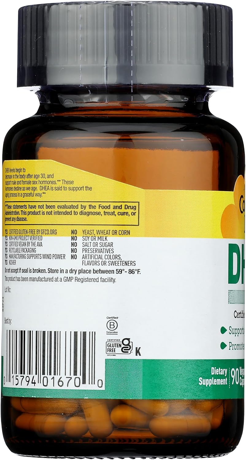 Country Life DHEA 25 mg, 90 cápsulas