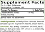 Bronson Extracto de Semilla de Pomelo (Citrus Paradisi) - 360 Cápsulas Vegetarianas