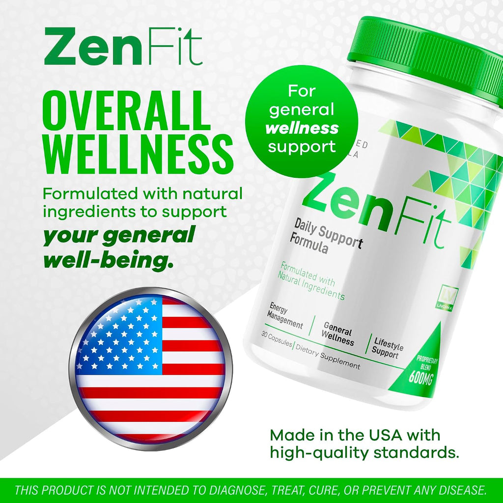 LIVORKA Zenfit Cápsulas (Pack de 2) - 60 Cápsulas, Suplemento Natural