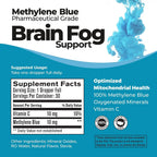 Be-OnGuard Methylene Blue con Vitamina C – Complemento Líquido para la Memoria y Claridad Mental