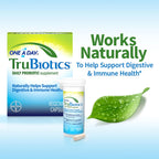 TruBiotics Probiótico Diario, 30 Cápsulas - Sin Gluten, Sin Soja, Soporte Digestivo e Inmunológico para Hombres y Mujeres