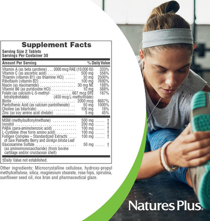 NaturesPlus Ultra Hair Plus - 60 Comprimidos de Liberación Sostenida – Image 4
