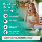 Multivitamínico Bariátrico con Hierro - Cápsulas Líquidas de Rápida Absorción - 60 Cápsulas