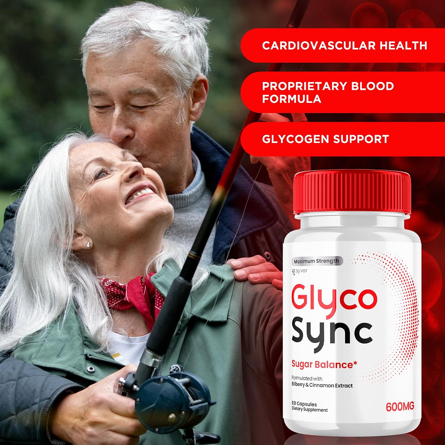 Glyco Sync Cápsulas (3 Pack) - Fórmula Avanzada de Equilibrio y Apoyo Articular con Ingredientes Naturales para Hombres y Mujeres, 180 Cápsulas