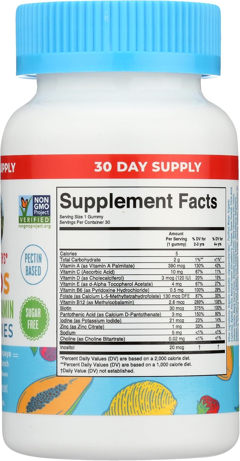 Mary Ruth's Kids Sugar Free Multivitamin Gummies - 30 Gominolas