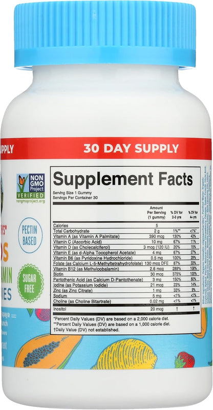 Mary Ruth's Kids Sugar Free Multivitamin Gummies - 30 Gominolas