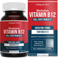BioActive Vitamin B12 - 1000 mcg con Metilfolato, 3 Formas Coenzimáticas - Vegano, Sin OGM