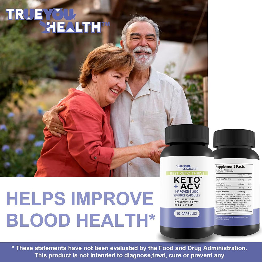 Best Keto Thrive Keto + ACV Cápsulas de Soporte Sanguíneo
