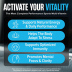 Nutrex Research Vitadapt Complete Sports Multivitamin for Men, 90 Cápsulas