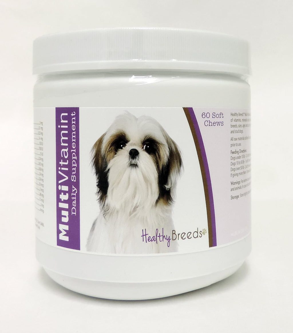 Healthy Breeds Multivitamínico para Perros - Snacks Blandos para todas las razas - 60 unidades