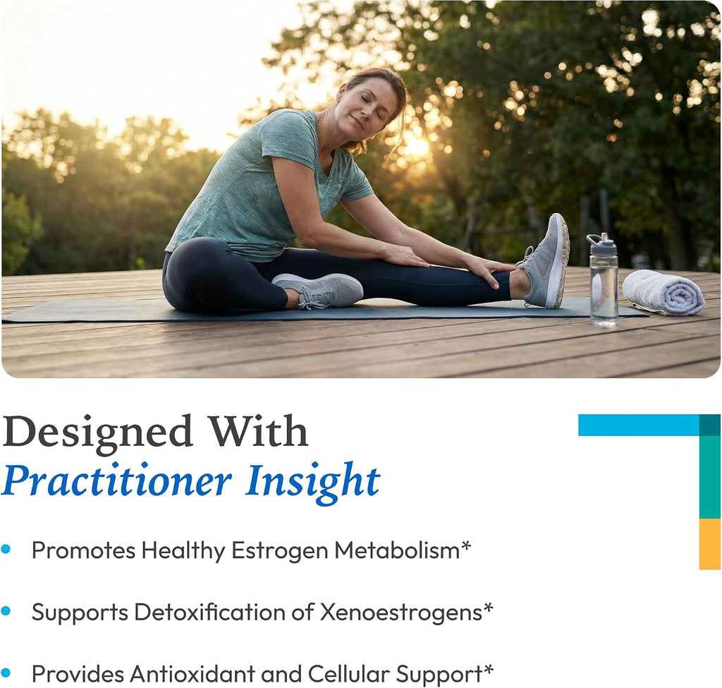 XYMOGEN Dimension 3 - Suplemento DIM para el equilibrio hormonal y el apoyo al metabolismo del estrógeno - con curcumina y BioPerine - 120 Cápsulas