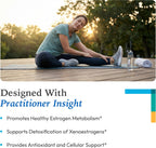 XYMOGEN Dimension 3 - Suplemento DIM para el equilibrio hormonal y el apoyo al metabolismo del estrógeno - con curcumina y BioPerine - 120 Cápsulas