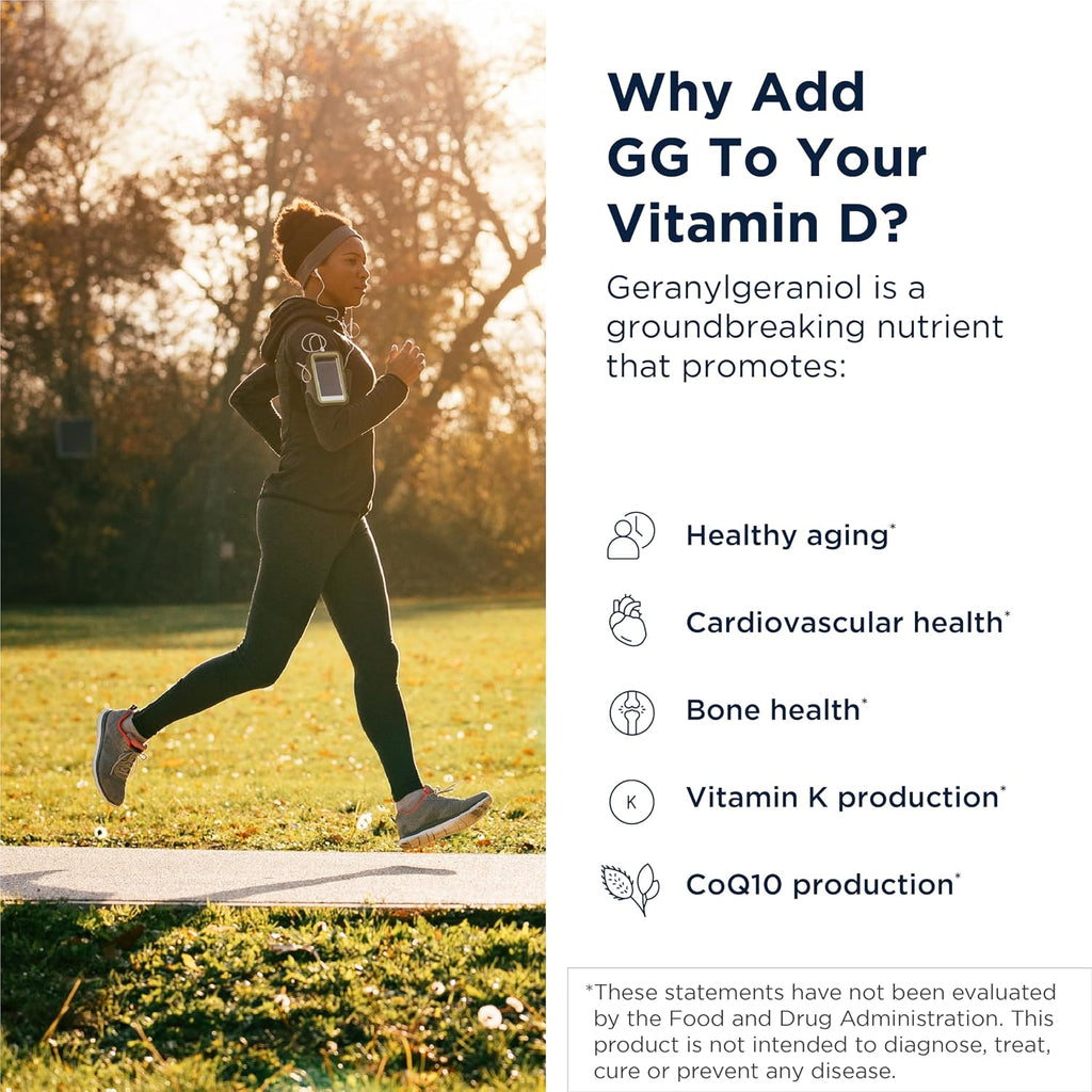 Designs for Health Vitamin D Supreme - Vitamina D3 5000 UI con 2000 mcg de Vitamina K MK-4 para Huesos y Corazón (180 Cápsulas)