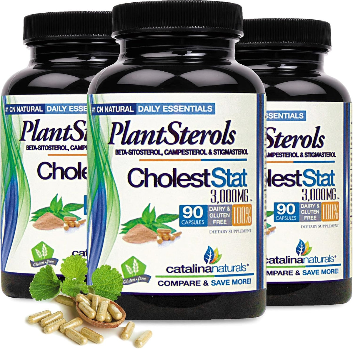 Triple Strength Formula - Cholest-Stat - – Fórmula todo en uno: Combina el complejo de fitoesteroles con inositol – Image 6