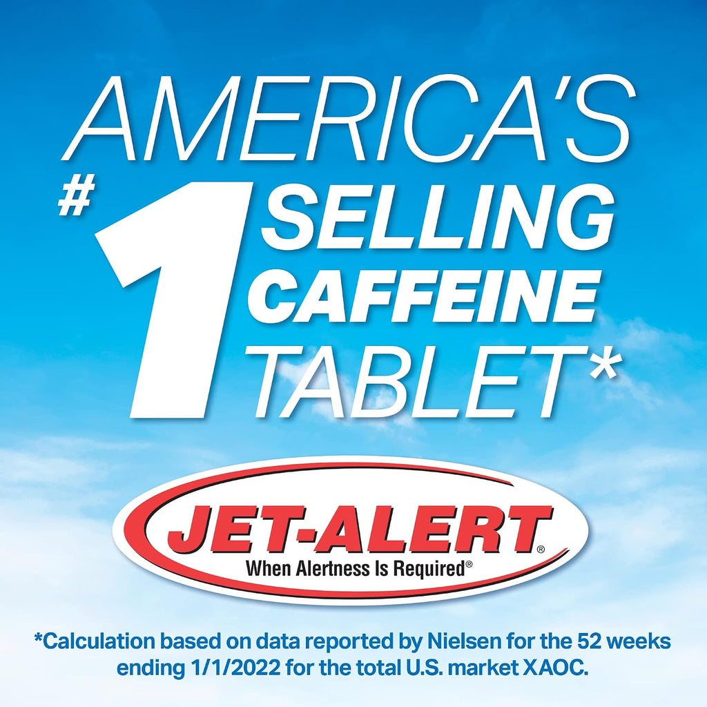 Jet-Alert Cafeína 100 mg, 120 Comprimidos