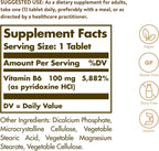 Solgar Vitamina B-6 100 mg - 100 Tabletas