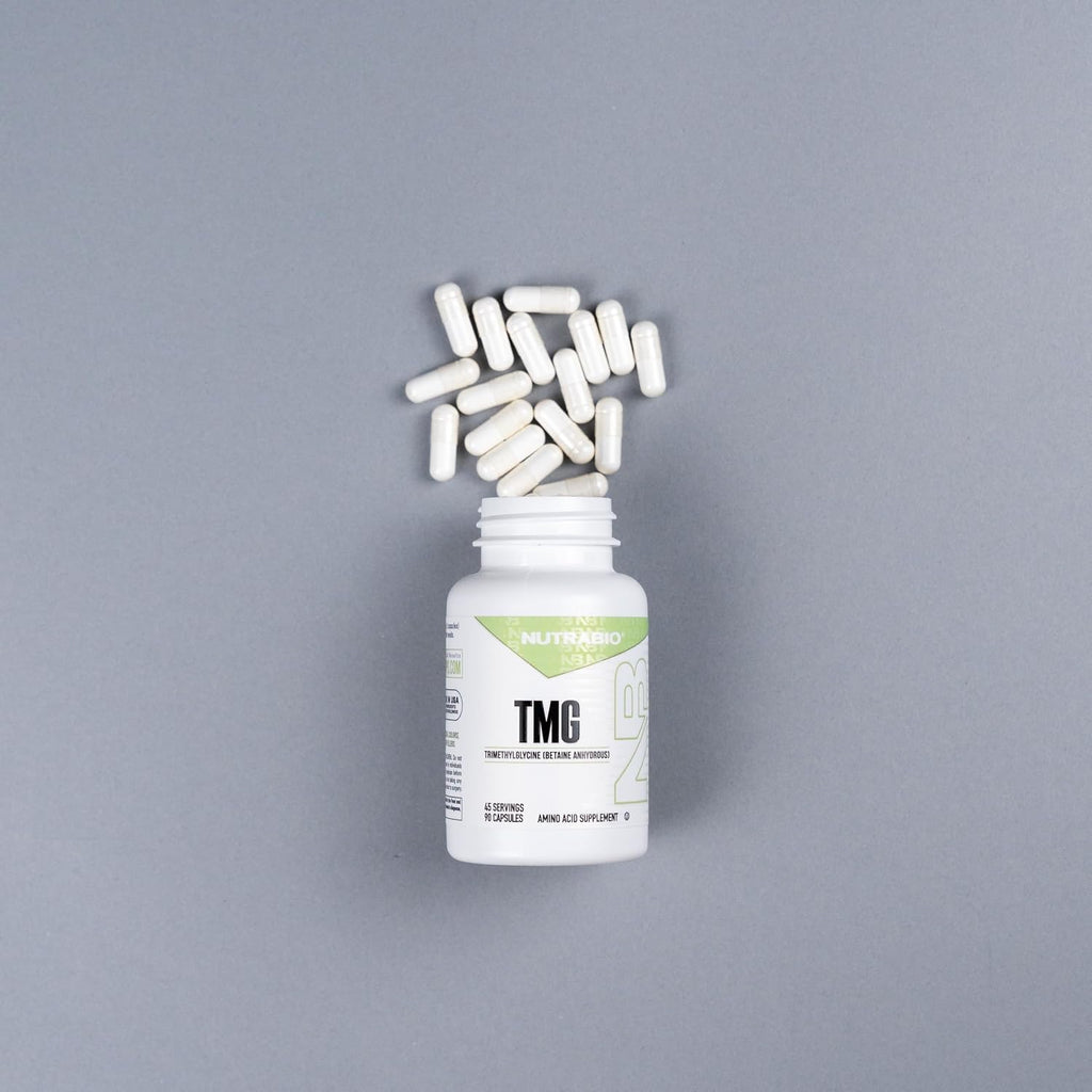 NutraBio TMG Betaína Anhidra 500mg - Cápsulas