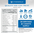 Vitaminerals 16 Polymineral Comprehensive Mineral Formula, 90 cápsulas vegetales