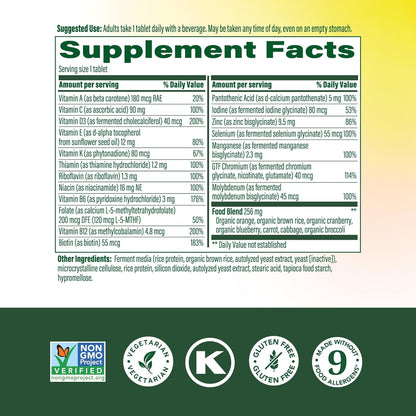 MegaFood Women Over 55 One Daily - – Vitamina D: Favorece la absorción del calcio y el mantenimiento de unos – Image 3