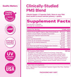 Pink Stork Suplemento PMS para Mujeres - con Vitex, Ashwagandha, Maca y 10 Vitaminas y Minerales - 60 Cápsulas