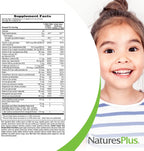 NaturesPlus Animal Parade Gold Multivitamínico Líquido para Niños - 473 ml (16 fl oz) - Sabor Tropical Berry