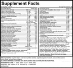 MEGAV-1 Multivitamínico, Superfood y Minerales - Complejo Diario con Probióticos y Enzimas, 90 Comprimidos