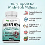 Dr Martins Irish Sea Moss 2625mg - 120 Cápsulas