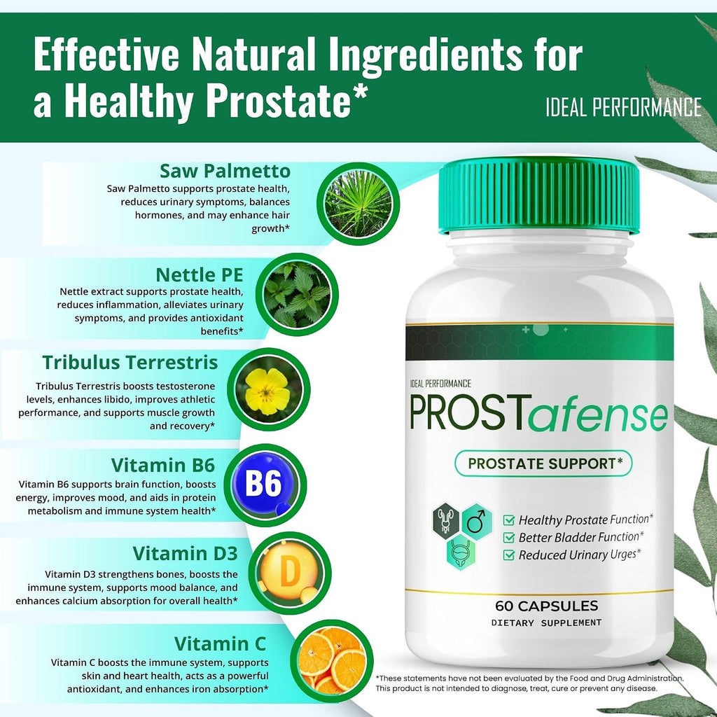 Prostafense Complemento para la Salud de la Próstata - Cápsulas - Pack de 2