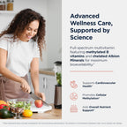 Designs for Health DFH Complete Multi with Copper - Complejo Multivitamínico y Mineral con Folato, 1000 UI Vitamina D, Vitaminas para el Apoyo Inmunitario - Multivitamínico sin Hierro (120 Cápsulas)