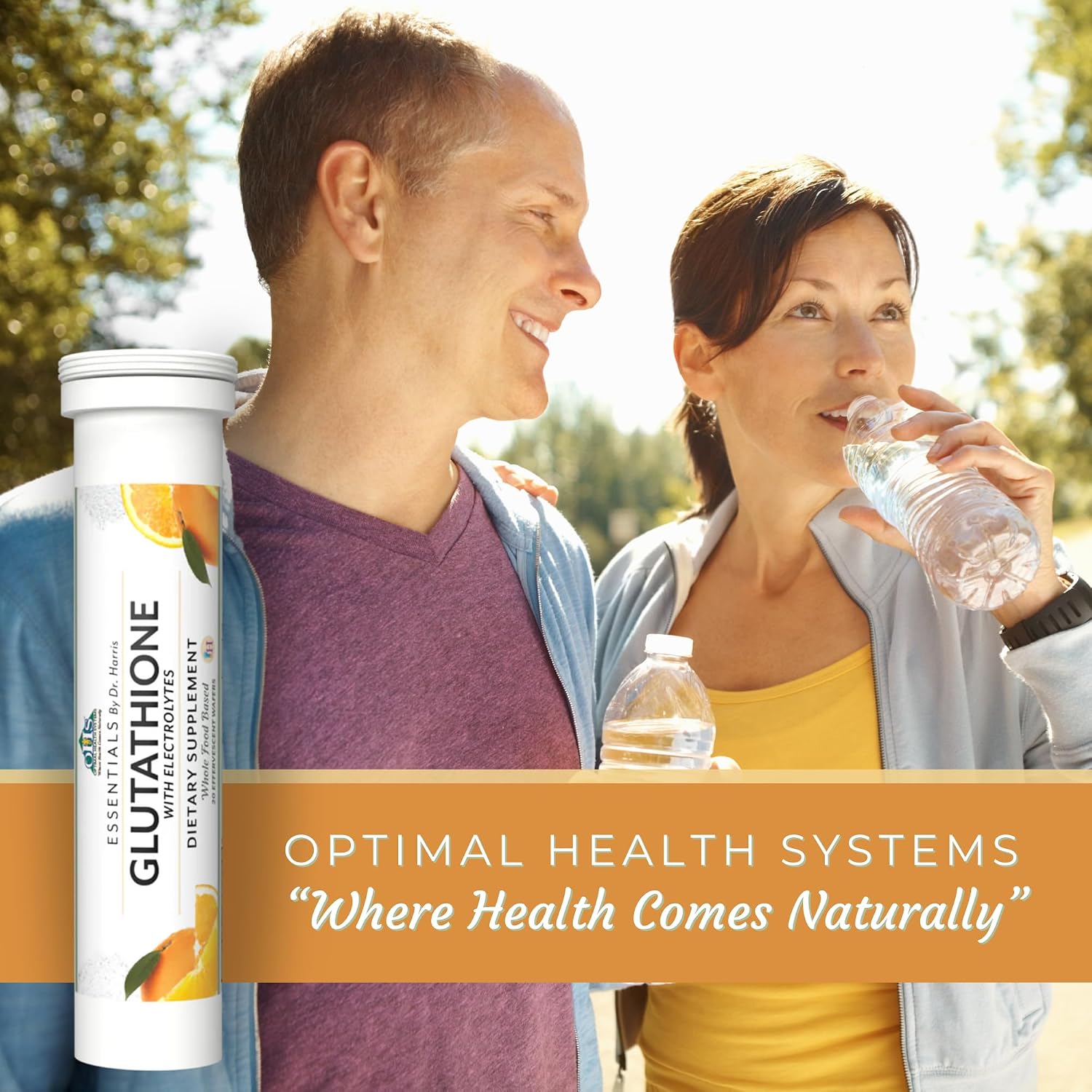Essential Glutathione con Vitamina C y Electrolitos - 20 Wafers Efervescentes