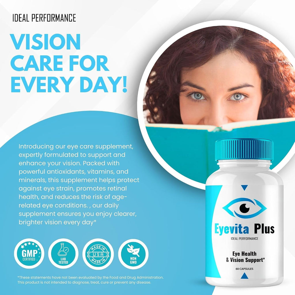 Eyevita Plus Cápsulas para la Salud Visual - 2 Pack
